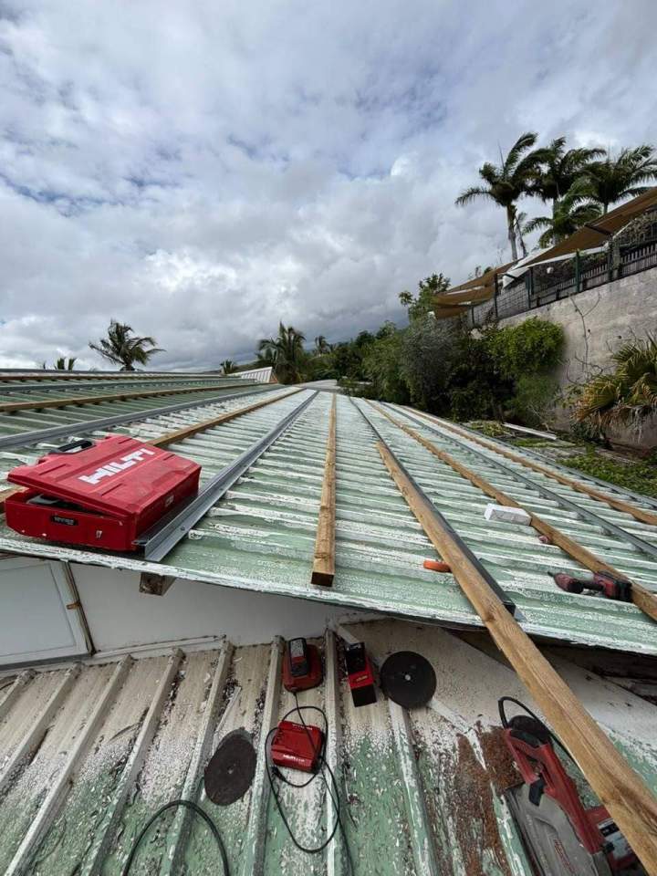 Réparation toiture endommagée La Réunion